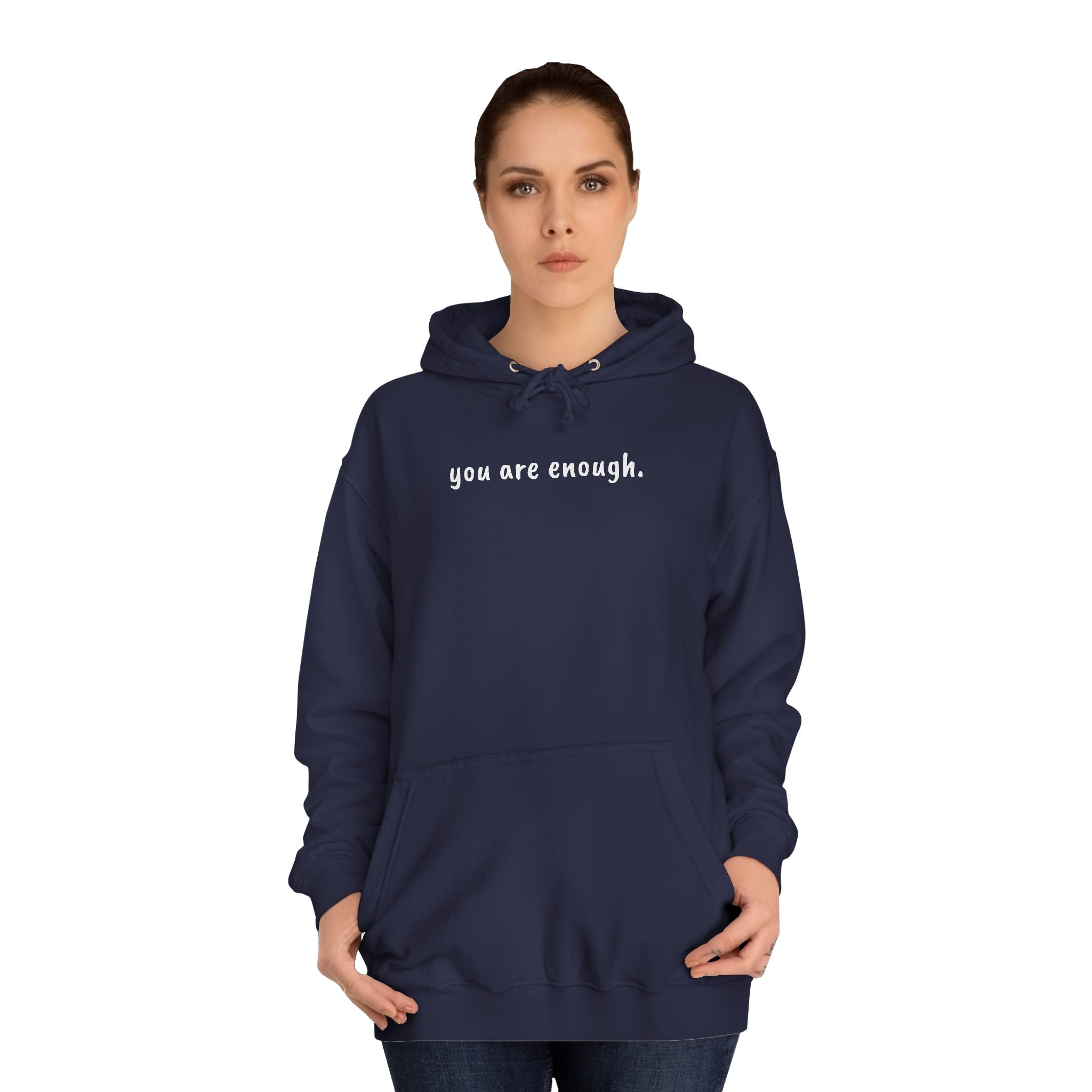 Unisex Hoodie Sweatshirt | Dear Person Behind Me | White Text