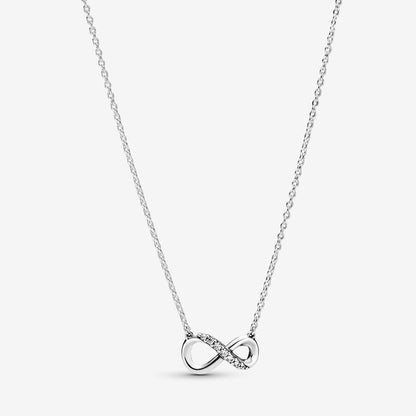 Sparkling Infinity Collier Necklace