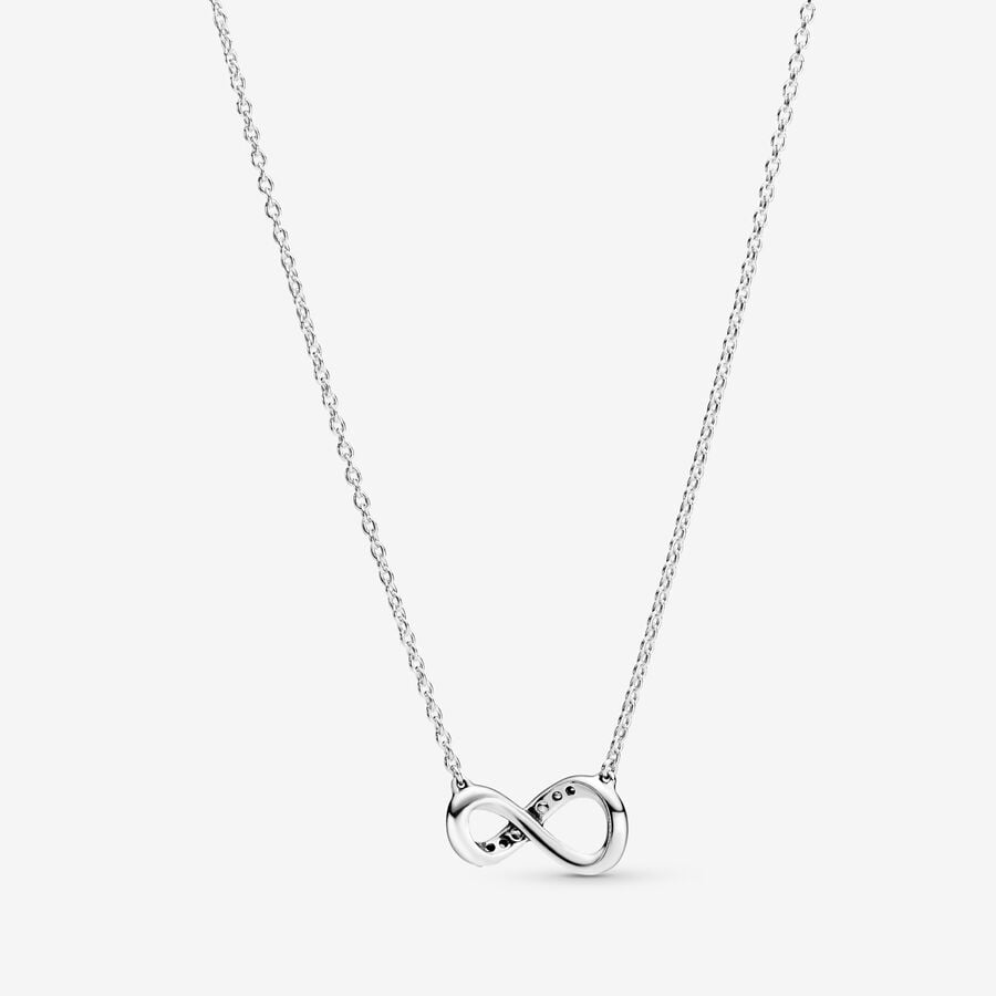 Sparkling Infinity Collier Necklace