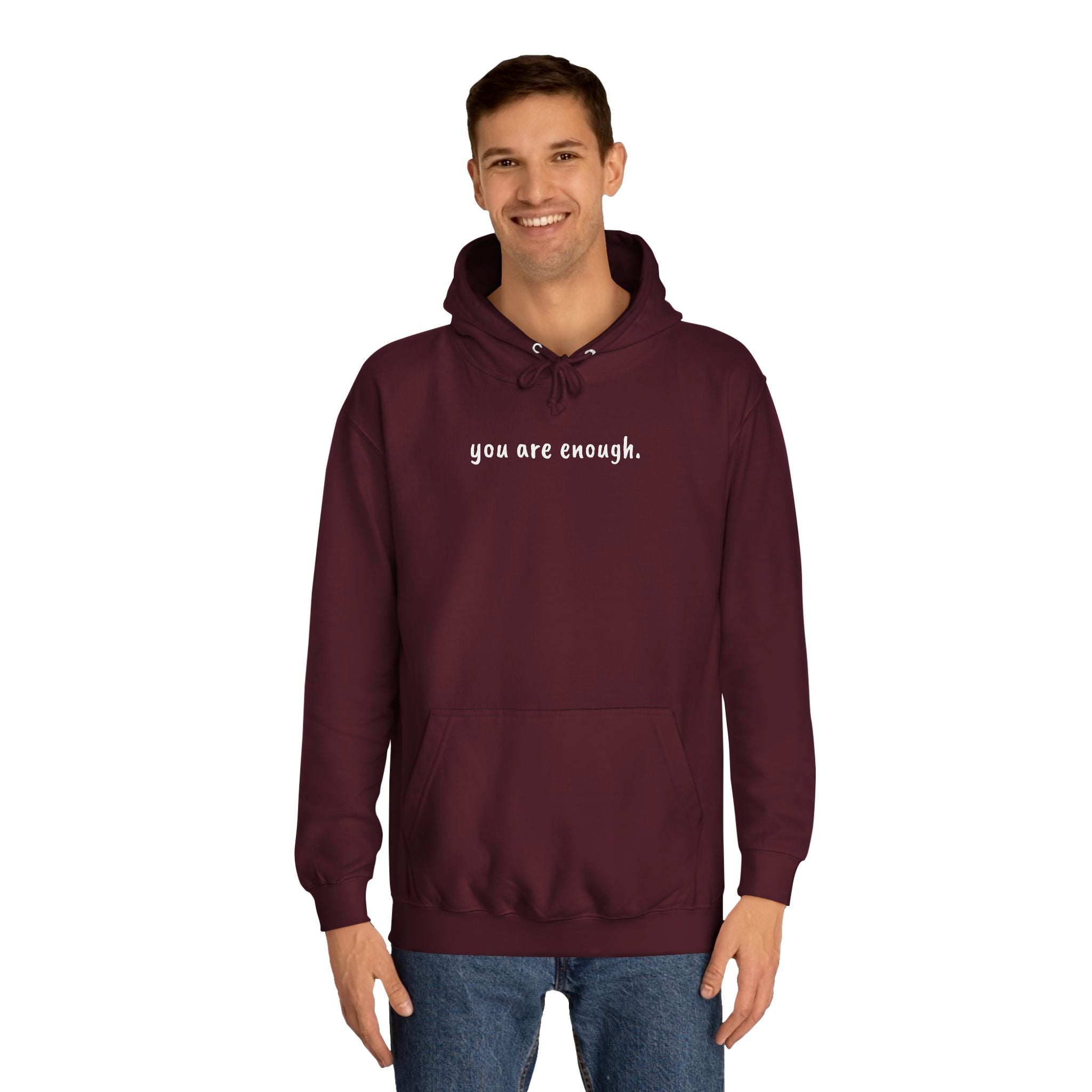 Unisex Hoodie Sweatshirt | Dear Person Behind Me | White Text