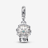 Snowflake Snow Globe Dangle Charm