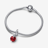 Red Ladybird Dangle Charm