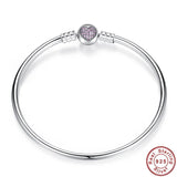 FINAL SALE - Pandora Moments Encircled Clasp Bangle