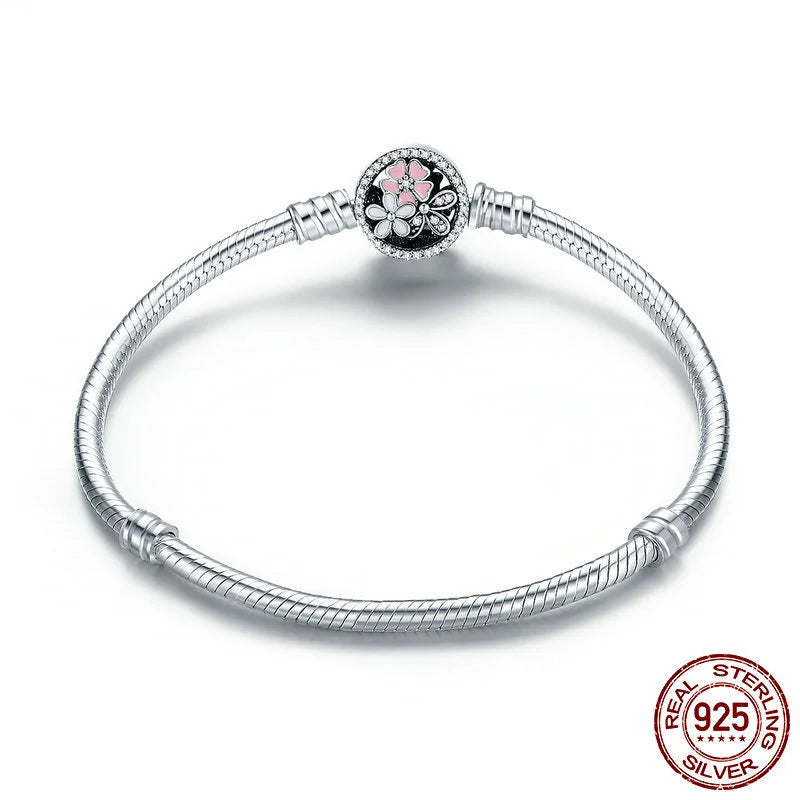 FINAL SALE - Pandora Moments Encircled Clasp Bangle