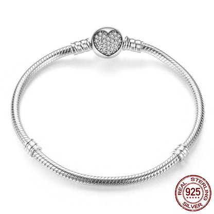 FINAL SALE - Pandora Moments Encircled Clasp Bangle