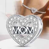 925 Sterling Silver Personalized Love Heart Series Diy Pendant Beads Fit Bracelet Necklace Making Gift Of High Quality Jewelry