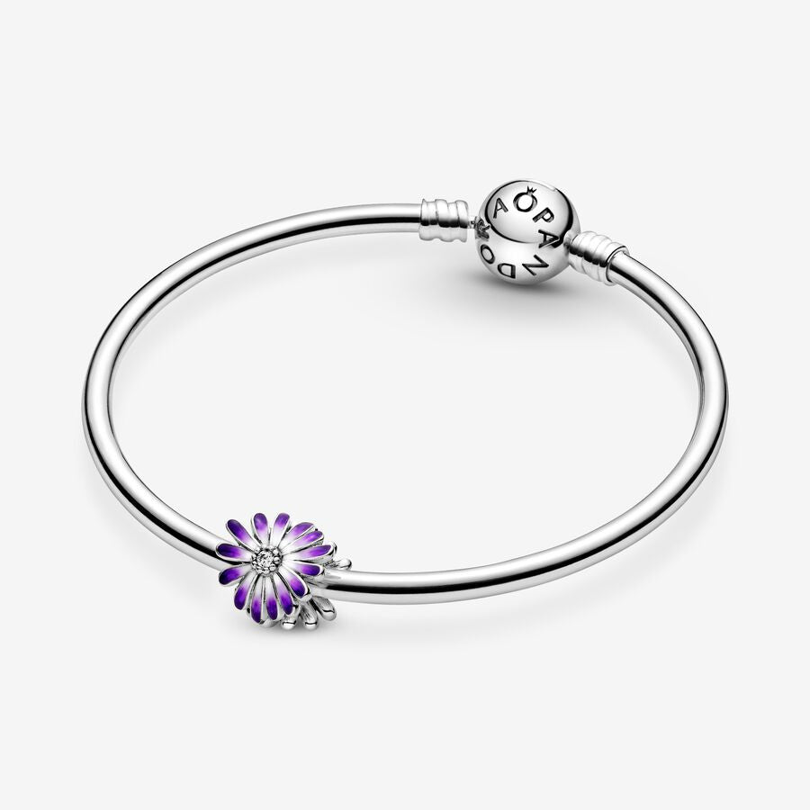 Purple Daisy Charm