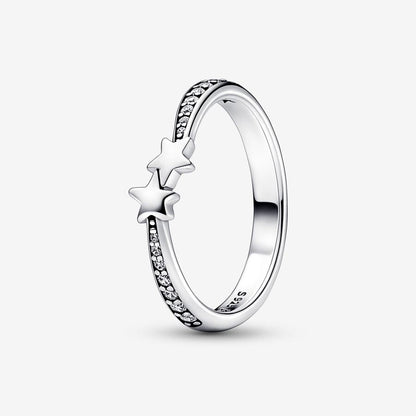 Shooting Stars Sparkling Ring