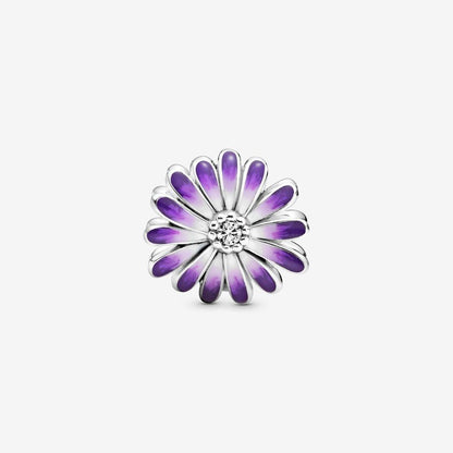 Purple Daisy Charm